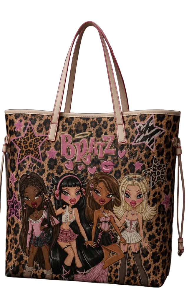 Leopard Bratz Tote Bag